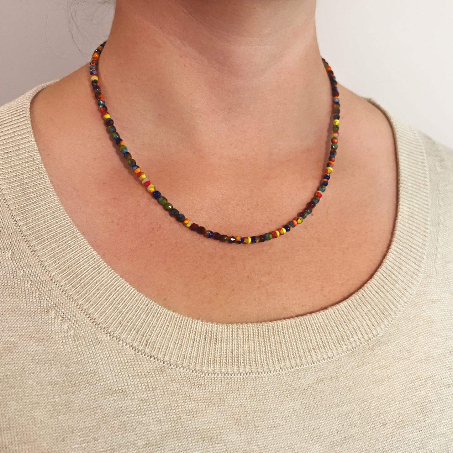 Delicate, Colorful Necklace