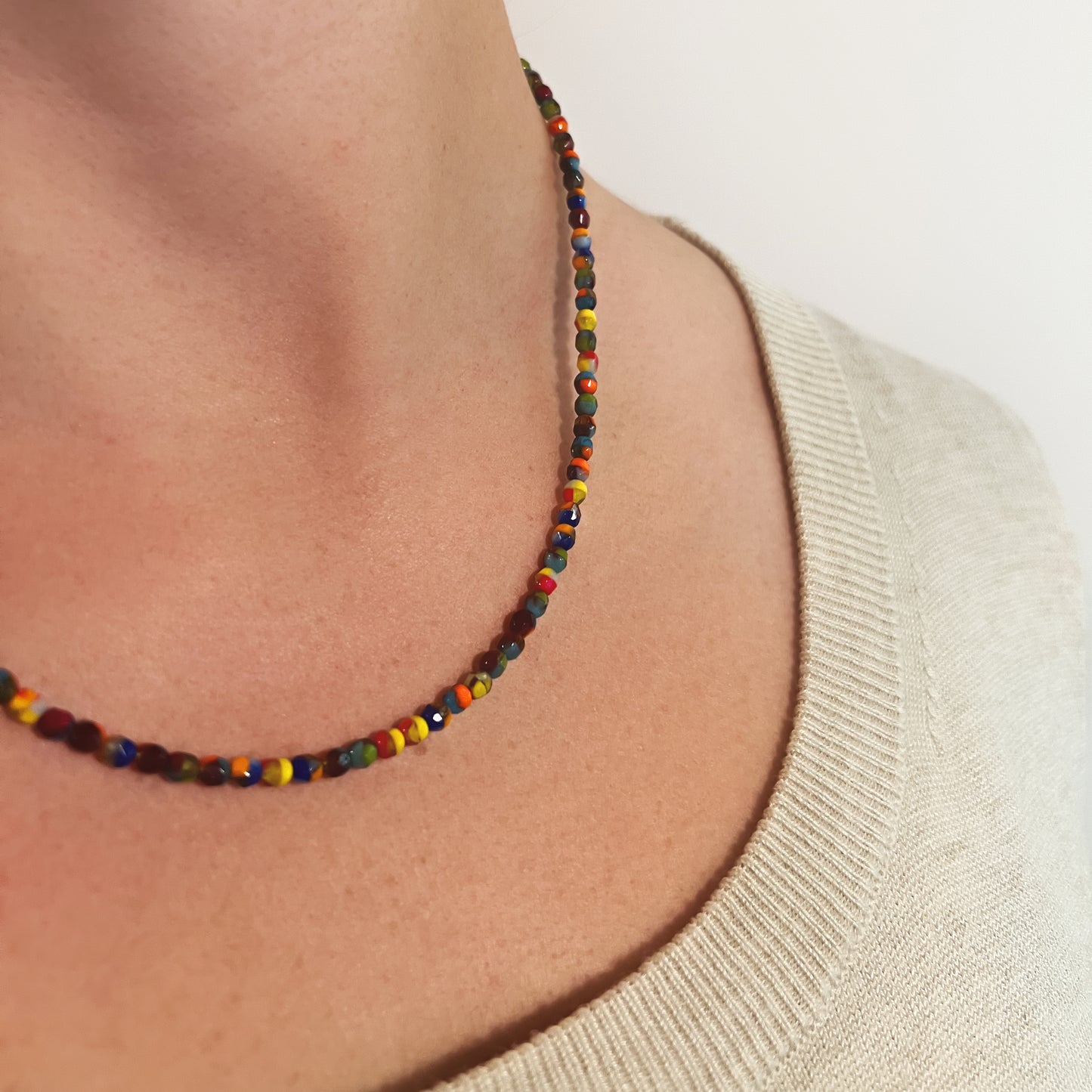 Delicate, Colorful Necklace