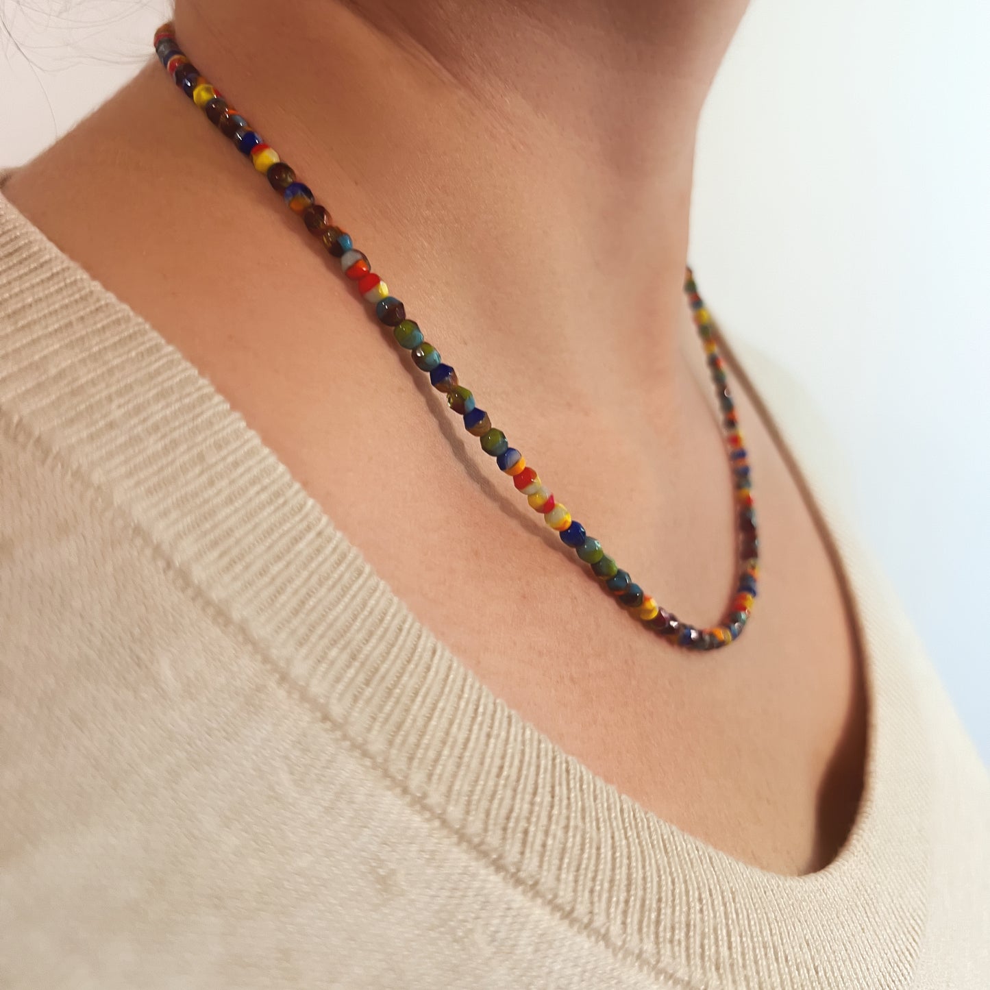 Delicate, Colorful Necklace