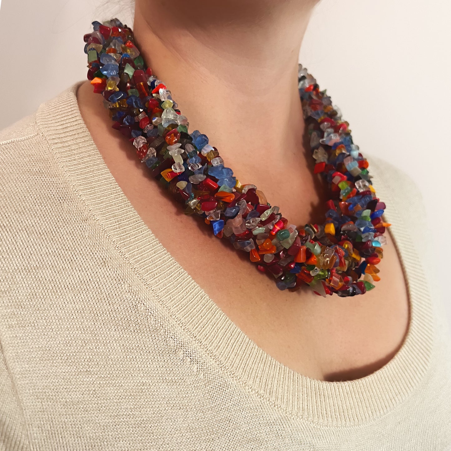 Colorful Stone Necklace